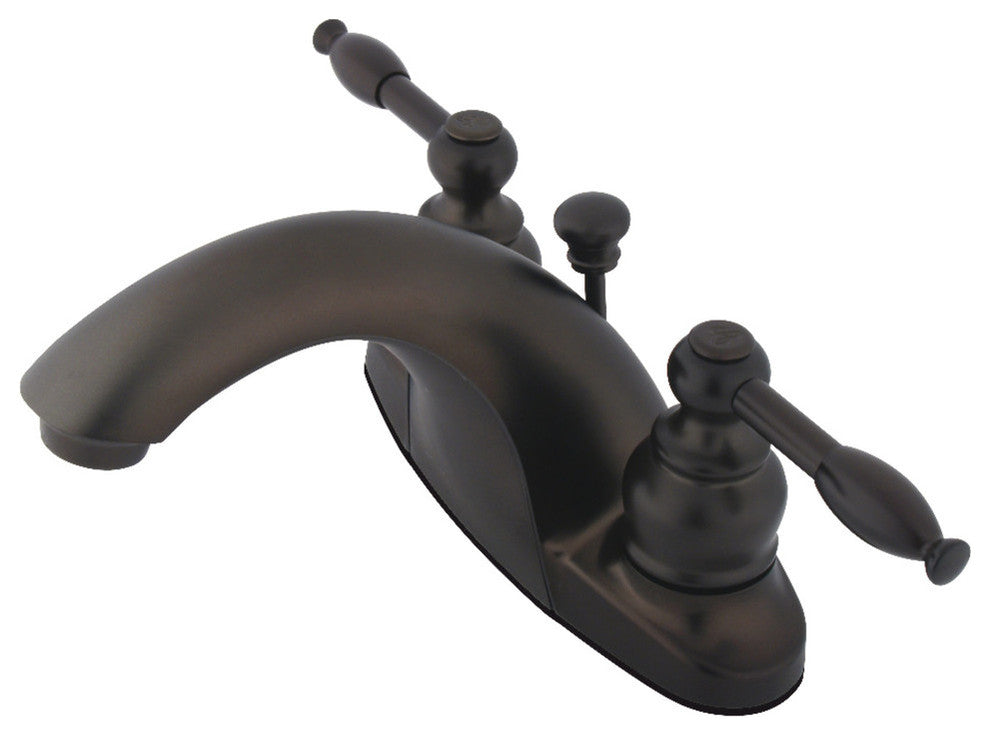 4" Centerset Bathroom Faucet, Oil Rubbed Bronze