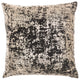Mina Victory DR502 Throw Pillow, Black/Rose/Gold, 20" X 20"