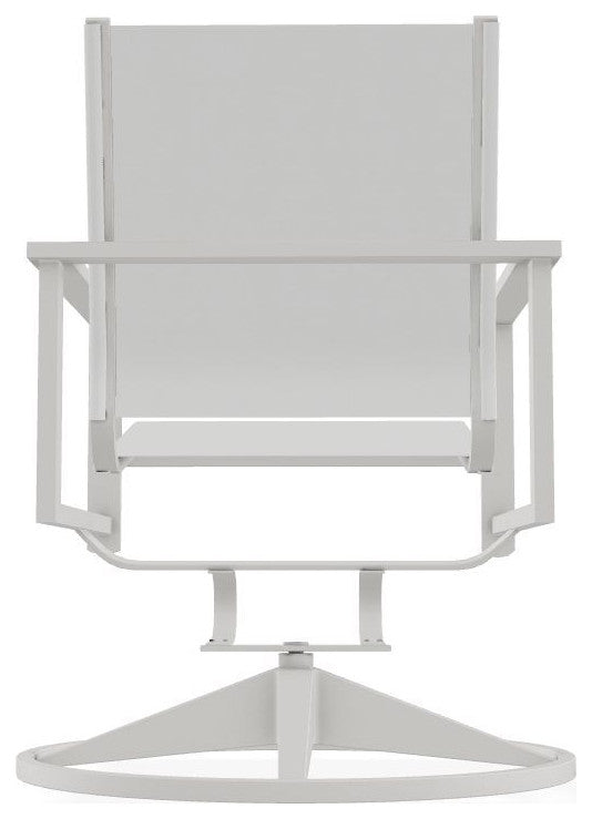 Tribeca Sling Aluminum Outdoor Swivel Rocker