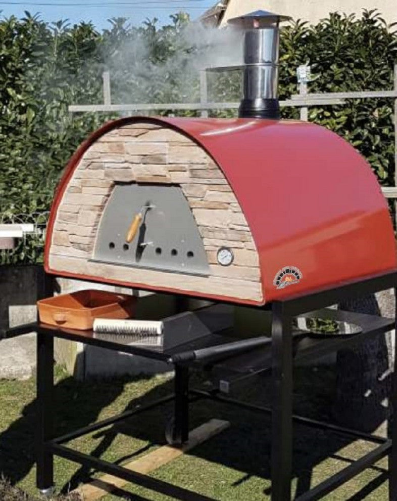 Maximus Prime Arena Portable Pizza Oven Red