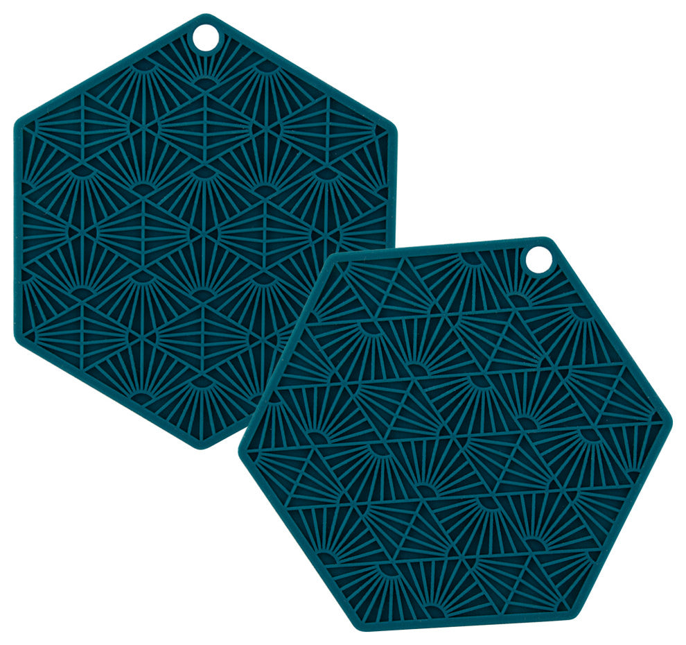 Taste of Home 2 Piece Silicone 3-in-1 Tool, Sea Green