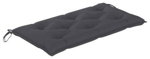 vidaXL Bench Cushion Water Repellent Seat Cushion Anthracite Oxford Fabric