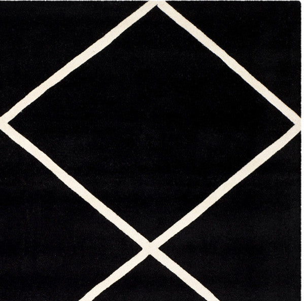 Safavieh CHT720K 7' Round Black Rug