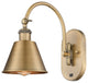 Innovations 518-1W-BB-M8-LED Smithfield 1 Light 7" Sconce, Brushed Brass