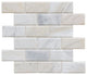 Athena Gold Honed And Beveled 11.81X11.81 Marble Mosaic, 10 Sheets