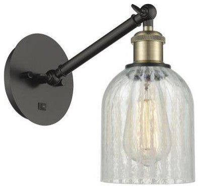 Innovations 317-1W-BAB-G2511 1-Light Sconce, Black Antique Brass