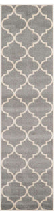Rug Unique Loom Trellis Gray Runner 2' 7 x 10' 0