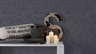 Textured Wallpaper Faux Featuring Plaster Wall, 116093
