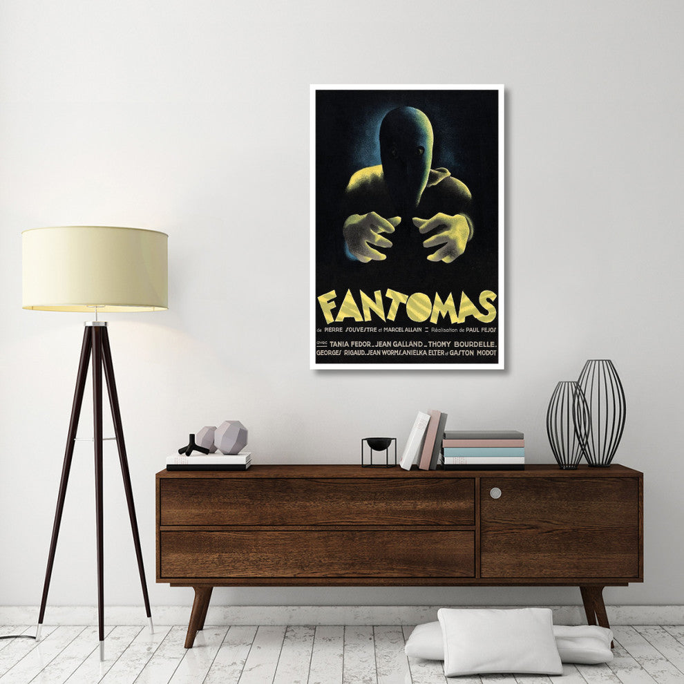 "Vintage Film Posters: Phantoms "Fantomas" Paper Print, 34"x50"