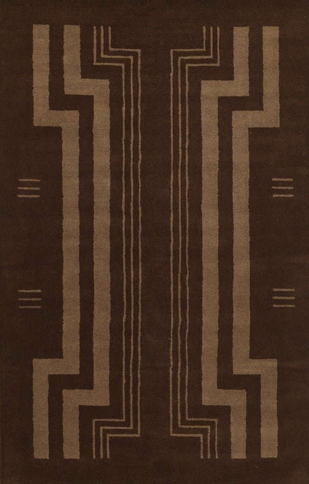 Momeni Simba SIM11 Brown 3'6"x5'6"