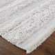 Weave & Wander Akton Shag Rug, Ivory/Carob Brown, 8ft x 10ft Rug