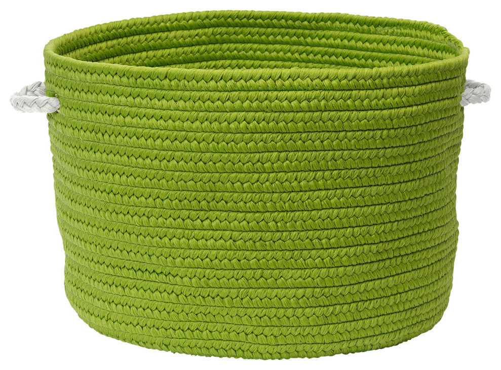 Colorful Braided Toy Basket