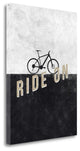 "Ride On" By Hannes Beer, Giclee Print on Gallery Wrap Canvas, Ready to Hang