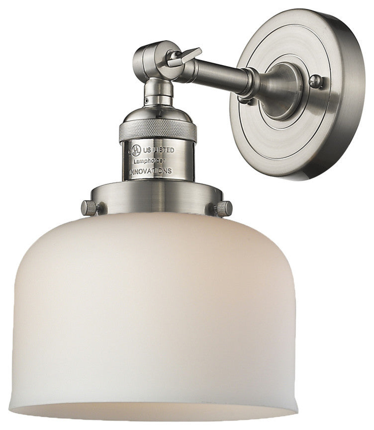 Innovations Lighting 203-Sn-G71-Led 1 Light Dimmable Led Sconce