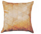 HomeRoots 18" x 18" x 5" Rare Tan Torino Kobe Cowhide Pillow