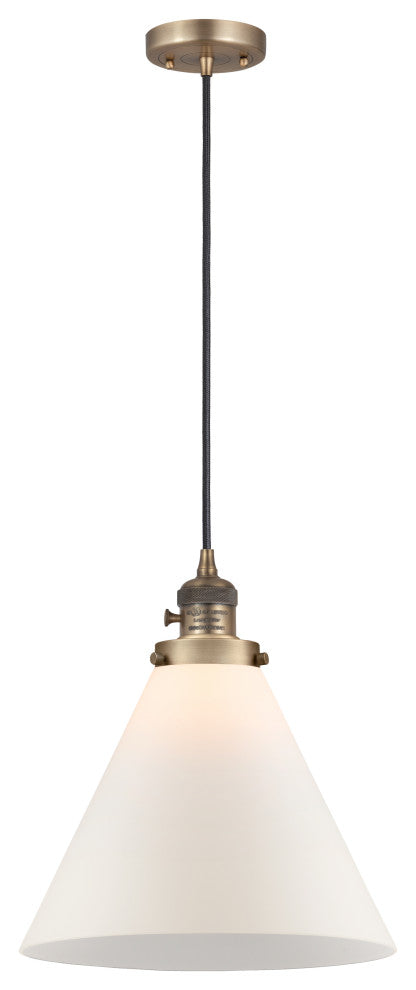 INNOVATIONS 201CSW-BB-G41-L-LED 1-Light Mini Pendant Brushed Brass
