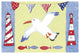 "Coastal Bird III" Digital Paper Print by Farida Zaman, 38"x26"