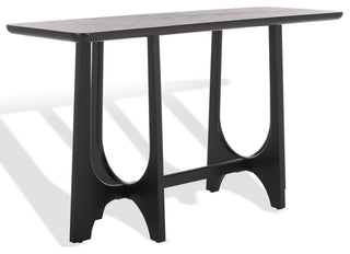 Safavieh Couture Sasha Wood Console Table, Black