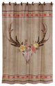 Desert Skull Shower Curtain, 72"x72", 1 Piece