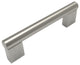 Cosmas 377-96SN Satin Nickel Cabinet Contemporary Style Bar Pull, Set of 5