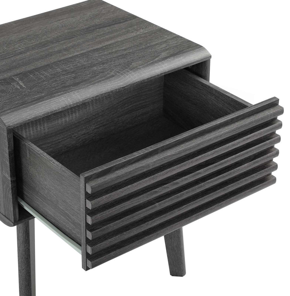 Render End Table, Charcoal