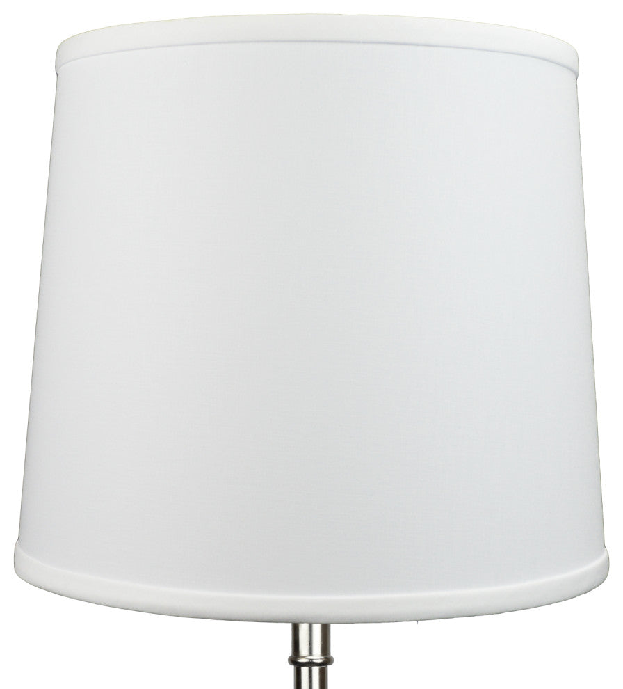 Fenchel Shades 12"x14"x12" Spider Attachment Empire Lamp Shade, Linen White