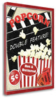 "At The Movies I" By Veronique Charron, Giclee Print on Gallery Wrap Canvas
