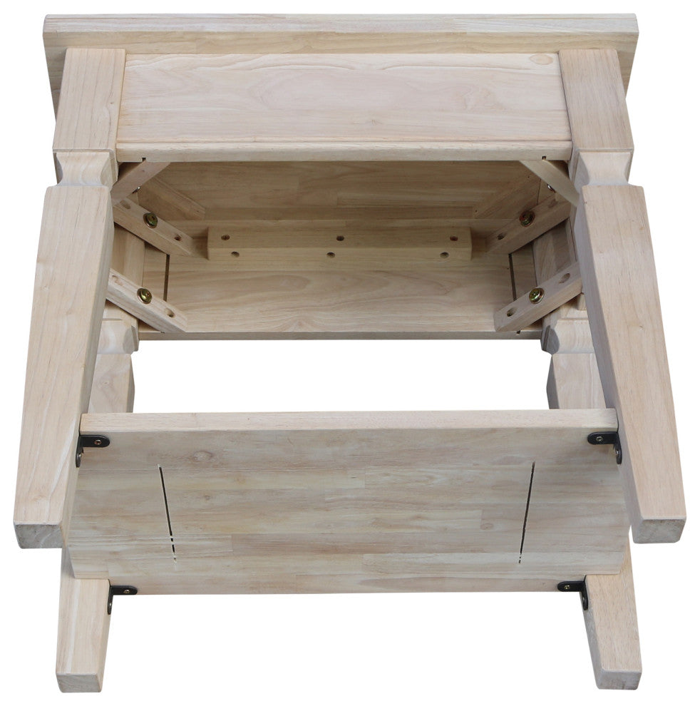 Vista Side Table, Unfinished