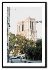Satin Black 11" x 14" French History Framed Print