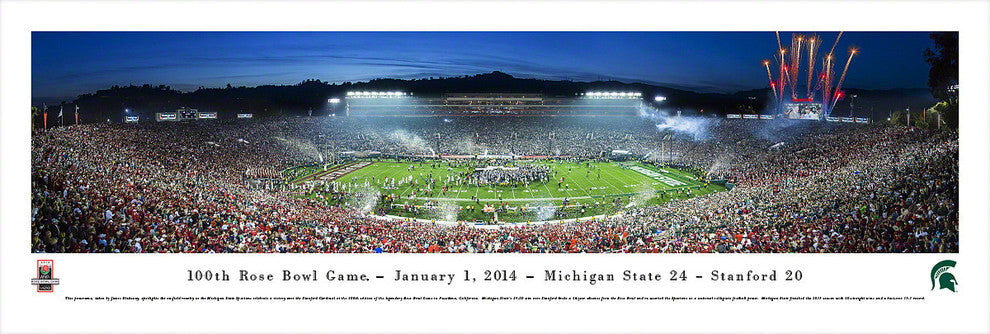Rose Bowl 2014, Unframed