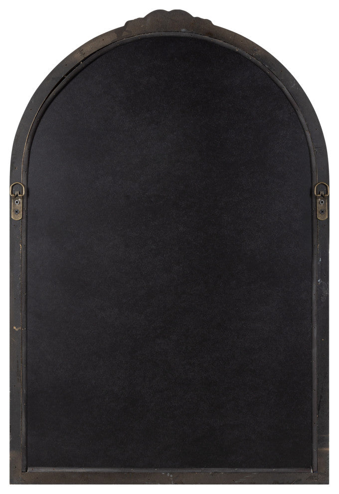 Astrid Traditional Arch Mirror, Gold 20"x30"