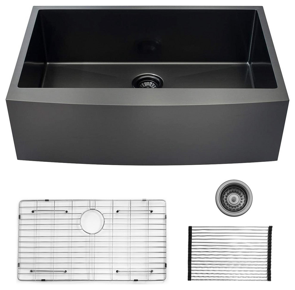 Farmhouse Apron Stainless Steel Single Bowl Kitchen Sink