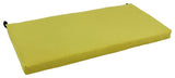 42"x19" Micro Suede Loveseat Cushion, Mojito Lime
