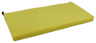 42"x19" Micro Suede Loveseat Cushion, Mojito Lime