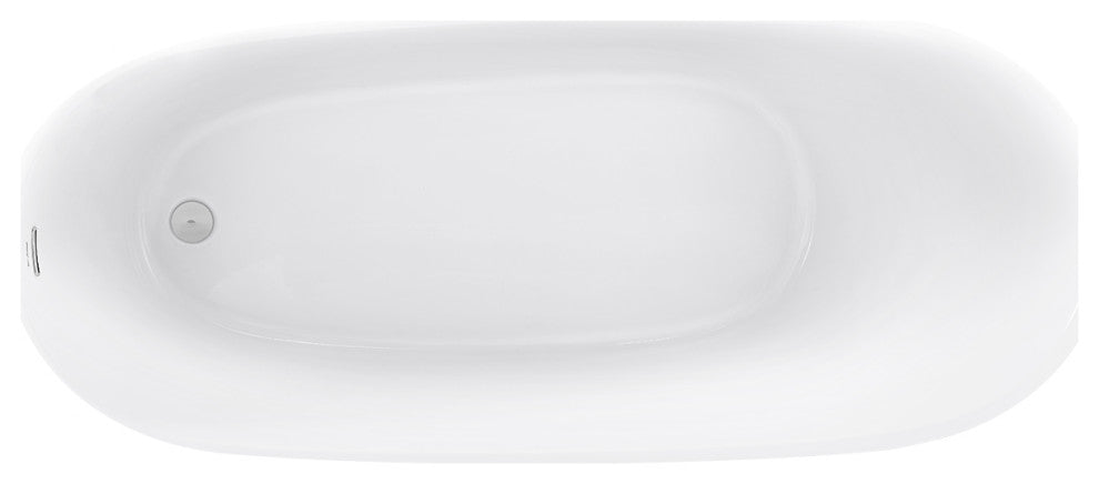 Sublime Freestanding Single Slipper Bathtub