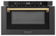 ZLINE Microwave Drawer s, Black Stainless and Gold MWDZ-1-BS-H-G