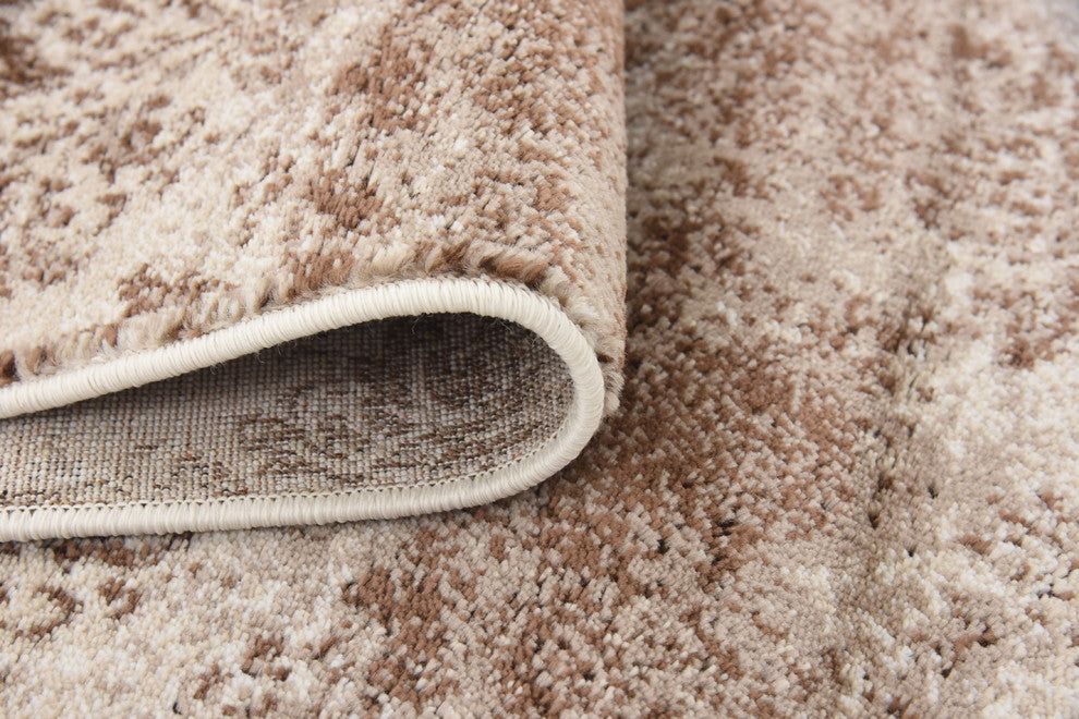 Unique Loom Dark Beige Grant Rushmore 2'' 0 x 6'' 0 Runner Rug