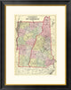 "Vermont, New Hampshire, 1890"  by Samuel Augustus Mitchell, 25x32"