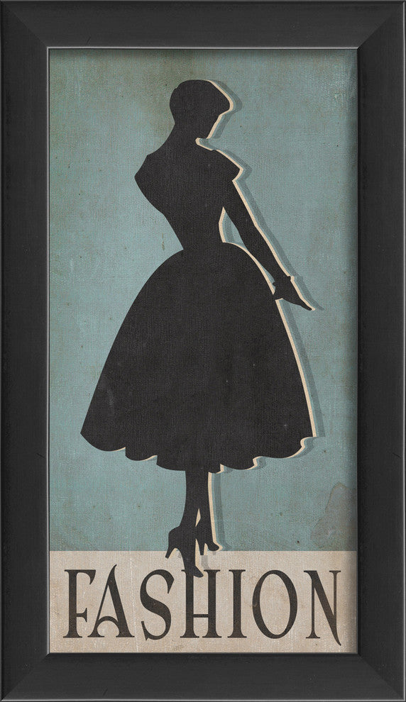 Fashion Silhouette Print, Small