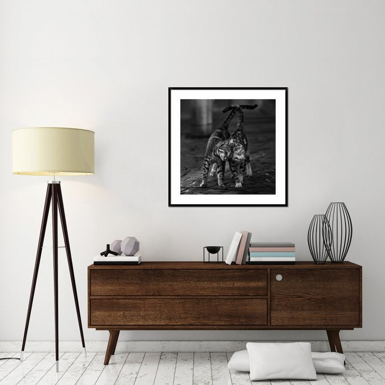 "Untitled" Framed Digital Print by Nebula, 38"x38"