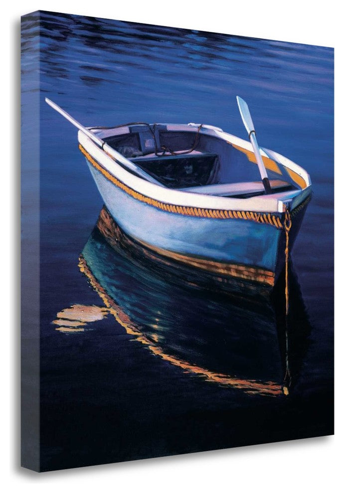 "Harbor Glow" By Tom Swimm, Giclee Print on Gallery Wrap Canvas, Ready to Hang