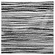 Rough Watercolor Stripes Black 58x58 Tablecloth