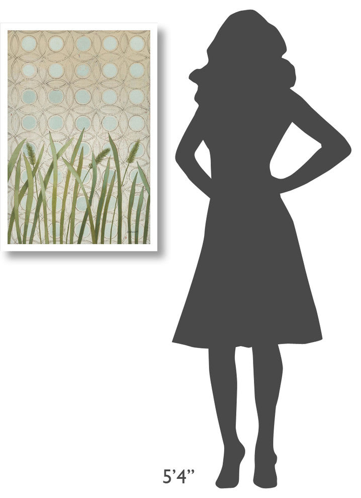 "Free as a Bird Pattern I" Digital Paper Print by Kathrine Lovell, 22"x32"