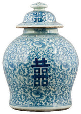 Blue and White Porcelain Jar