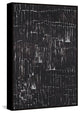 "Closed Curtains" Floater Framed Painting Print on Canvas, 12x18