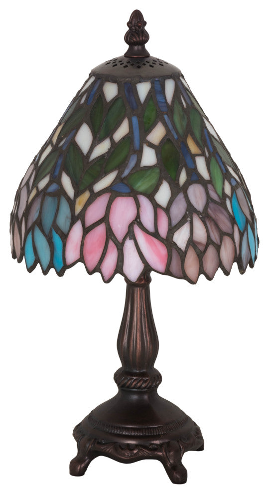 Meyda lighting 27294 14"H Wisteria Mini Lamp