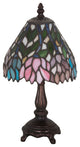 Meyda lighting 27294 14"H Wisteria Mini Lamp