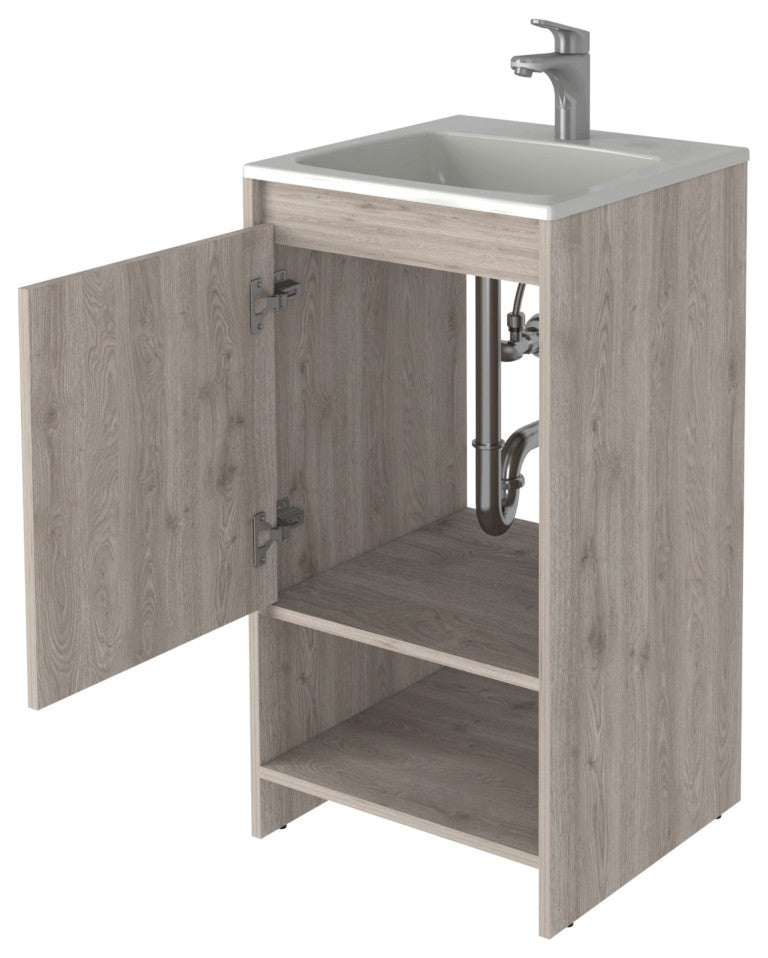 Bathroom Vanity Poket, Bathroom, Light Gray