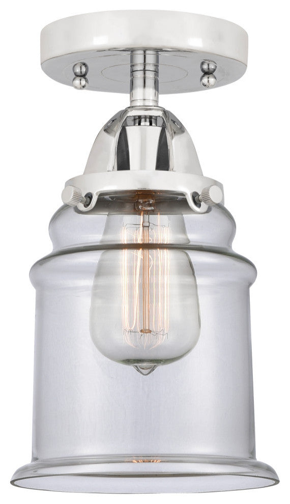 INNOVATIONS LIGHTING 288-1C-PC-G182 Canton 1 Light 6 inch Semi-Flush Mount
