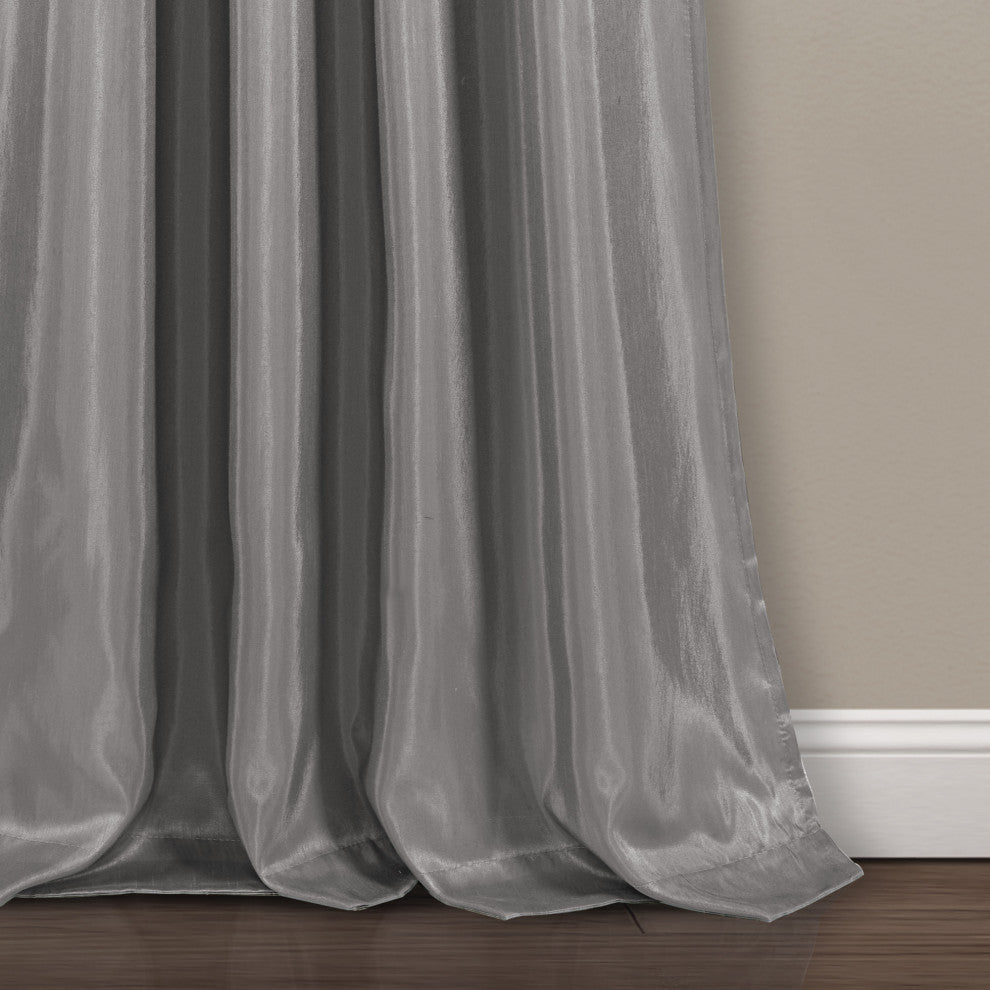 Night Sky Single Window Panel, Black/Gray, 108"x42"